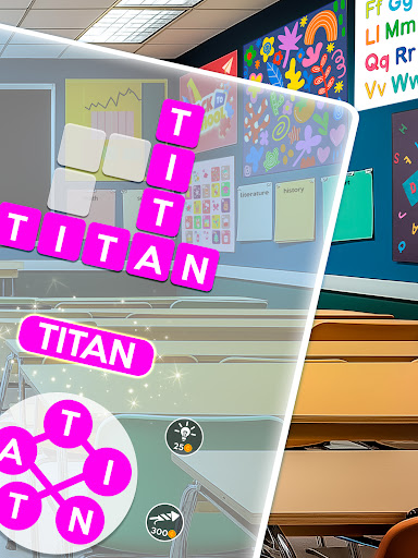 Captura de pantalla de Wordscapes