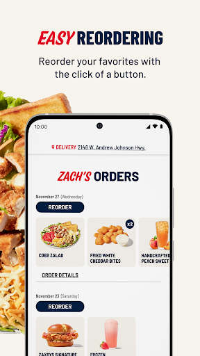 Captura de pantalla de Zaxbys