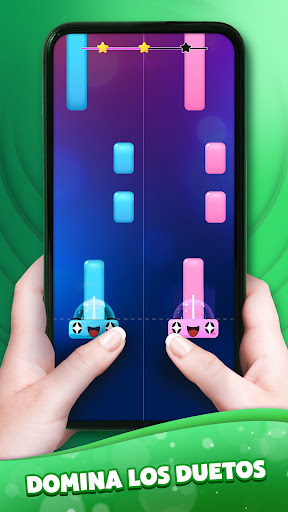 Captura de pantalla de Duet Tiles: Música Vocal Dual