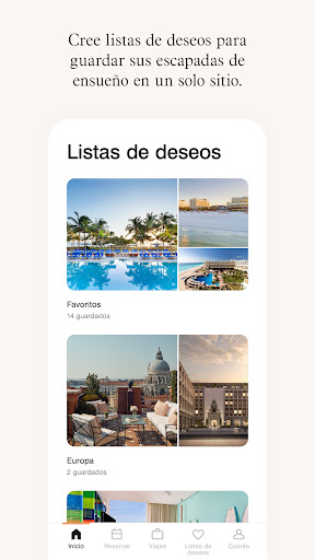 Captura de pantalla de Marriott Bonvoy™