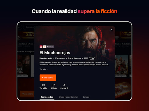 Captura de pantalla de ViX:TV, Deportes y Noticias