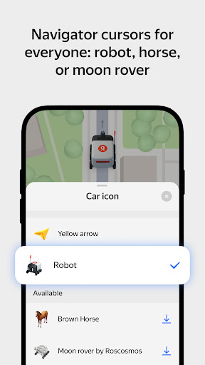 Captura de pantalla de Yandex Maps and Navigator