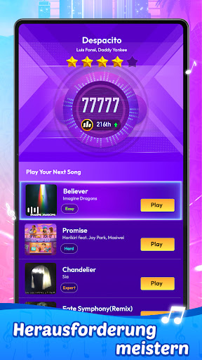 Rhythm Rush Lite-klavierspiele Screenshot
