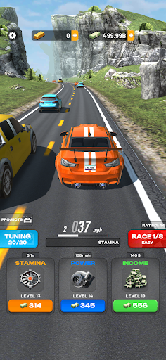 Captura de pantalla de Highway Overtake - Car Racing