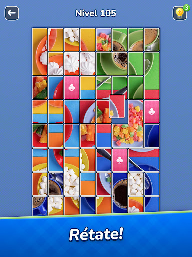 Captura de pantalla de Jigsawcard Solitaire Puzzle