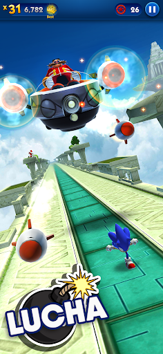Captura de pantalla de Sonic Dash Run