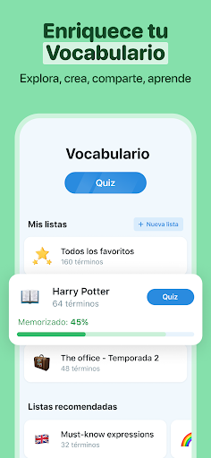 Captura de pantalla de Reverso Traductor, Diccionario