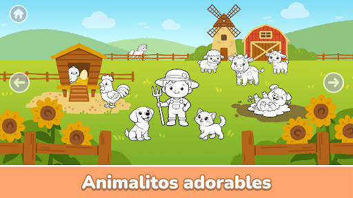 Captura de pantalla de Bumi Lumi: Colorear Bebés 2-4