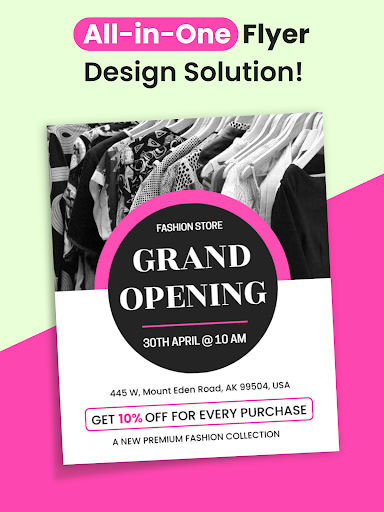 Captura de pantalla de Flyer Maker, Poster Maker