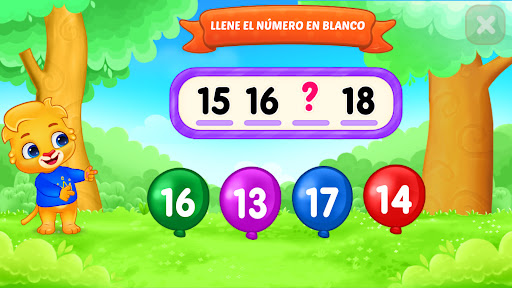 Captura de pantalla de Juegos De Números Para Niños