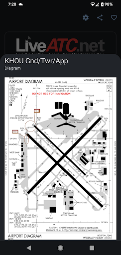 Captura de pantalla de LiveATC for Android
