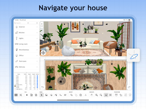 Sweet Home 3D: Plan your house screenshot