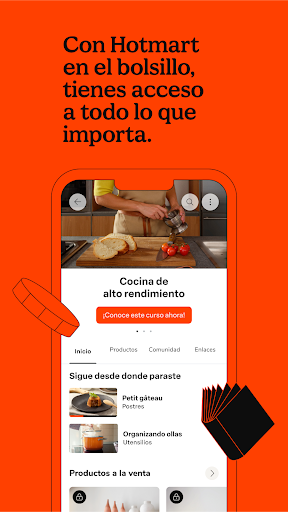 Captura de pantalla de Hotmart