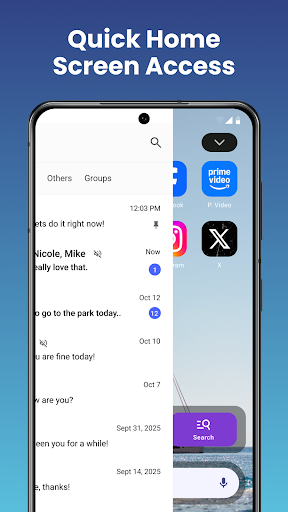 Messenger Chat Home Screenshot
