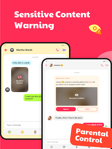 JusTalk Kids - Safe Messenger screenshot
