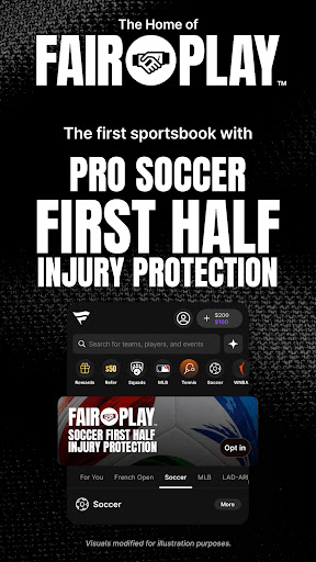 Captura de pantalla de Fanatics Sportsbook & Casino