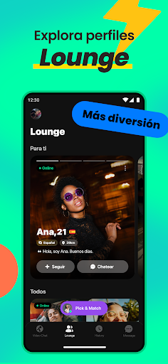 Captura de pantalla de Azar - Video Chat & haz amigos