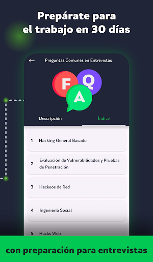 Captura de pantalla de Aprender hacking ético:HackerX