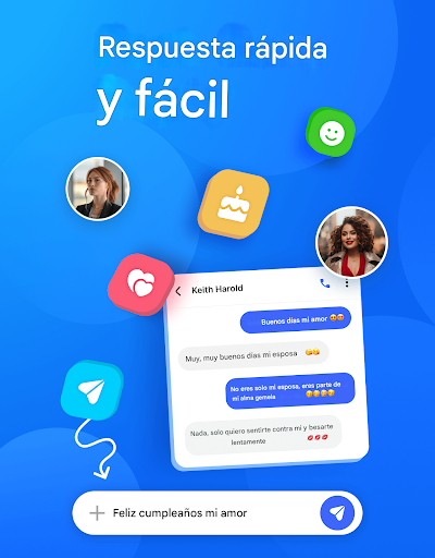 Captura de pantalla de Aplicación de mensajería SMS