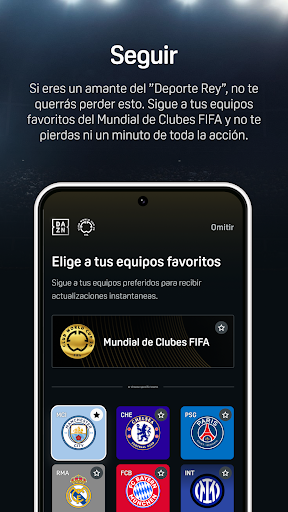 Captura de pantalla de DAZN - Deportes en Directo