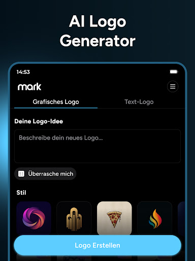AI Logo Generator - Mark Screenshot
