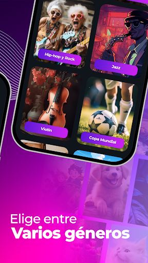 Captura de pantalla de Tono De Llamadas - Ringtones