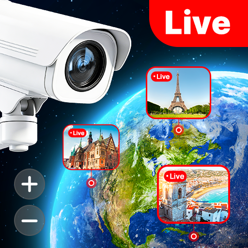 Earth Cam: Mapa en vivo