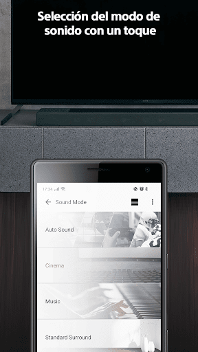 Captura de pantalla de Sony | Music Center