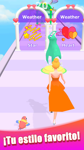 Captura de pantalla de Dancing Dress - Chica de moda