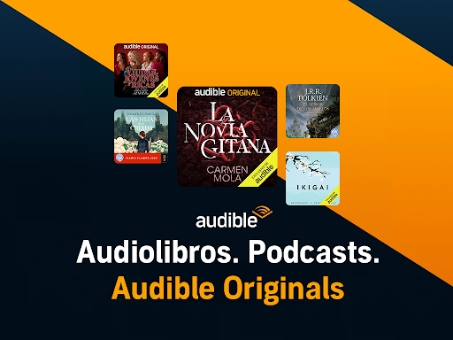 Captura de pantalla de Audible: Audiolibros, podcasts