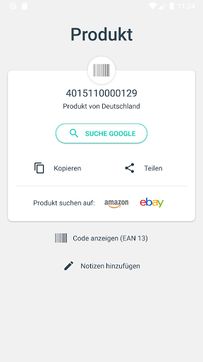 QR-code & Barcode-Scanner Screenshot