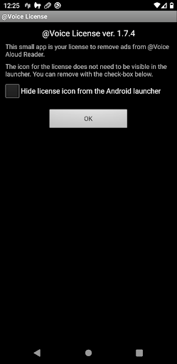 Captura de pantalla de @Voice Licencia Premium