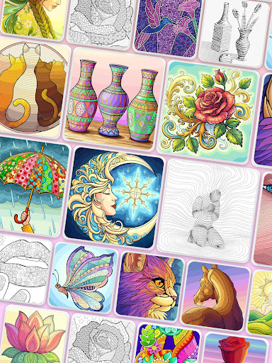 Tangle Color by Number Book screenshot