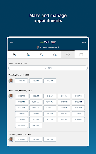 LiveWell with Advocate Aurora Screenshot