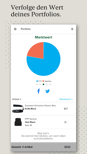StockX – Sneaker & mehr Screenshot