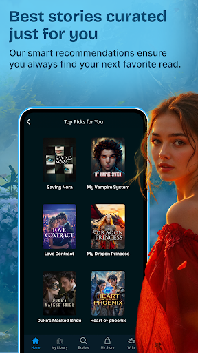 Captura de pantalla de Pocket Novel
