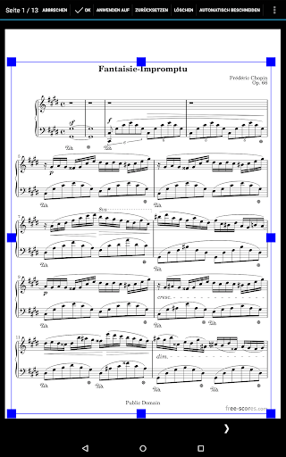 MobileSheets Screenshot