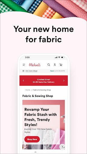 Michaels Stores screenshot