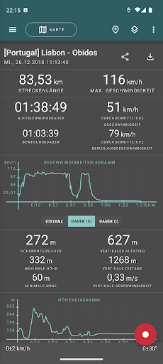 Geo Tracker - GPS tracker Screenshot
