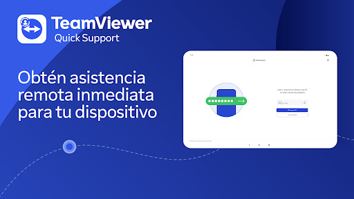 Captura de pantalla de TeamViewer QuickSupport