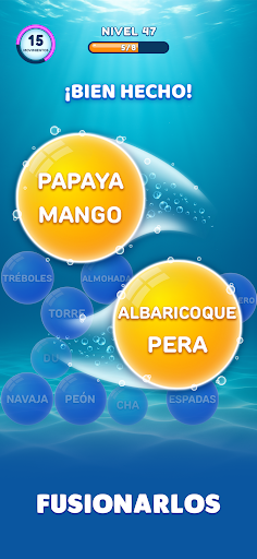 Captura de pantalla de Bubble Word Jam