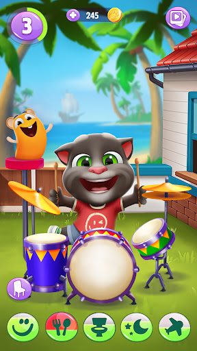 Captura de pantalla de Mi Talking Tom 2