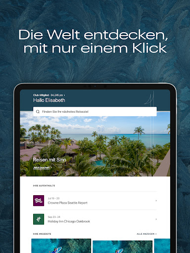IHG Hotels & Prämien Screenshot