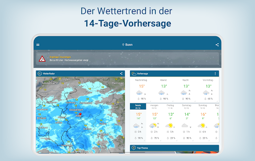 Wetter Online - RegenRadar Screenshot