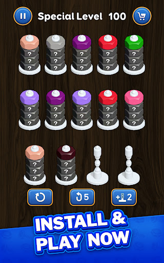 Nut Sort Puzzle - Color Sort screenshot