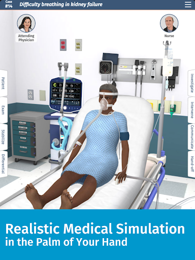 Full Code Medical Simulation Screenshot