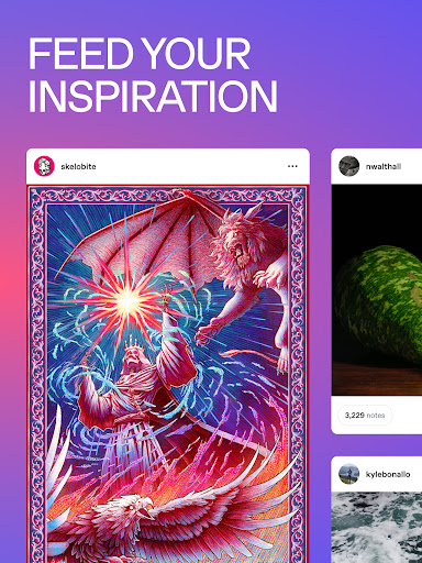 Tumblr: Social Media & Art screenshot