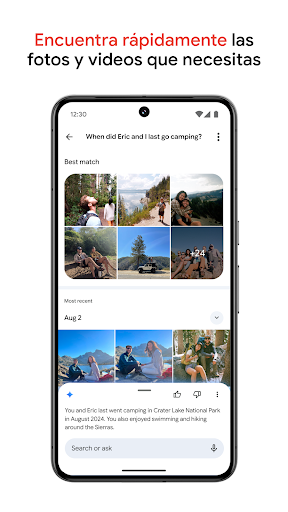 Captura de pantalla de Google Fotos