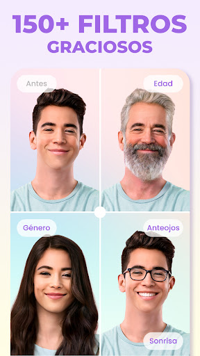 Captura de pantalla de HairApp - Corte de Cabello App