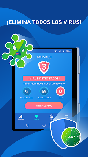 Captura de pantalla de Limpiador Cleaner VPN Cleanup